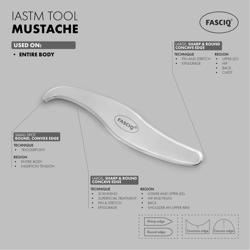 FASCIQ® IASTM Tool <span>Mustache</span> - Image 2